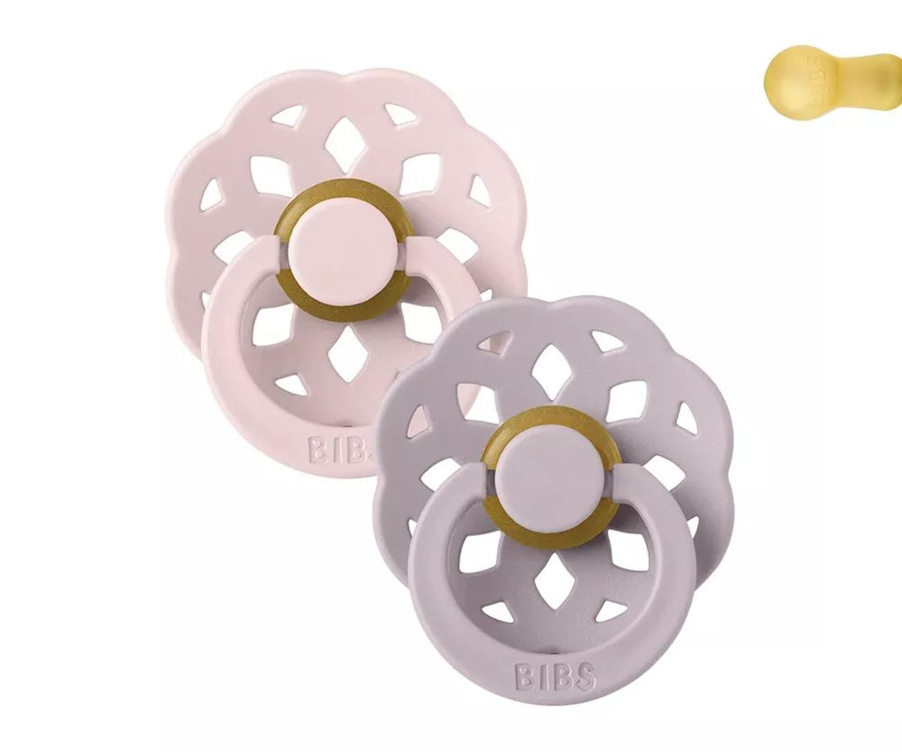 2 Chupetes BIBS Boheme Round 6-12m