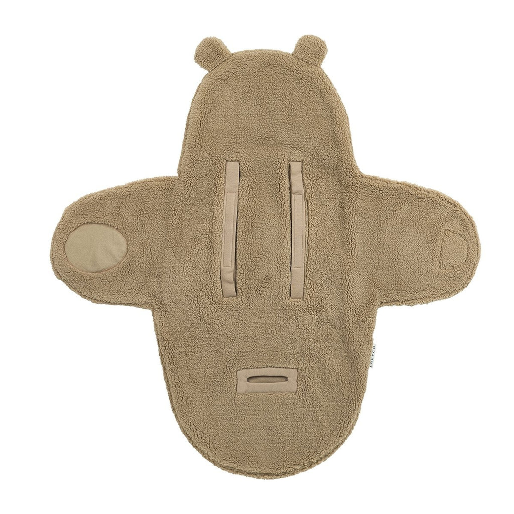 Manta Meyco Bear Warm Brown