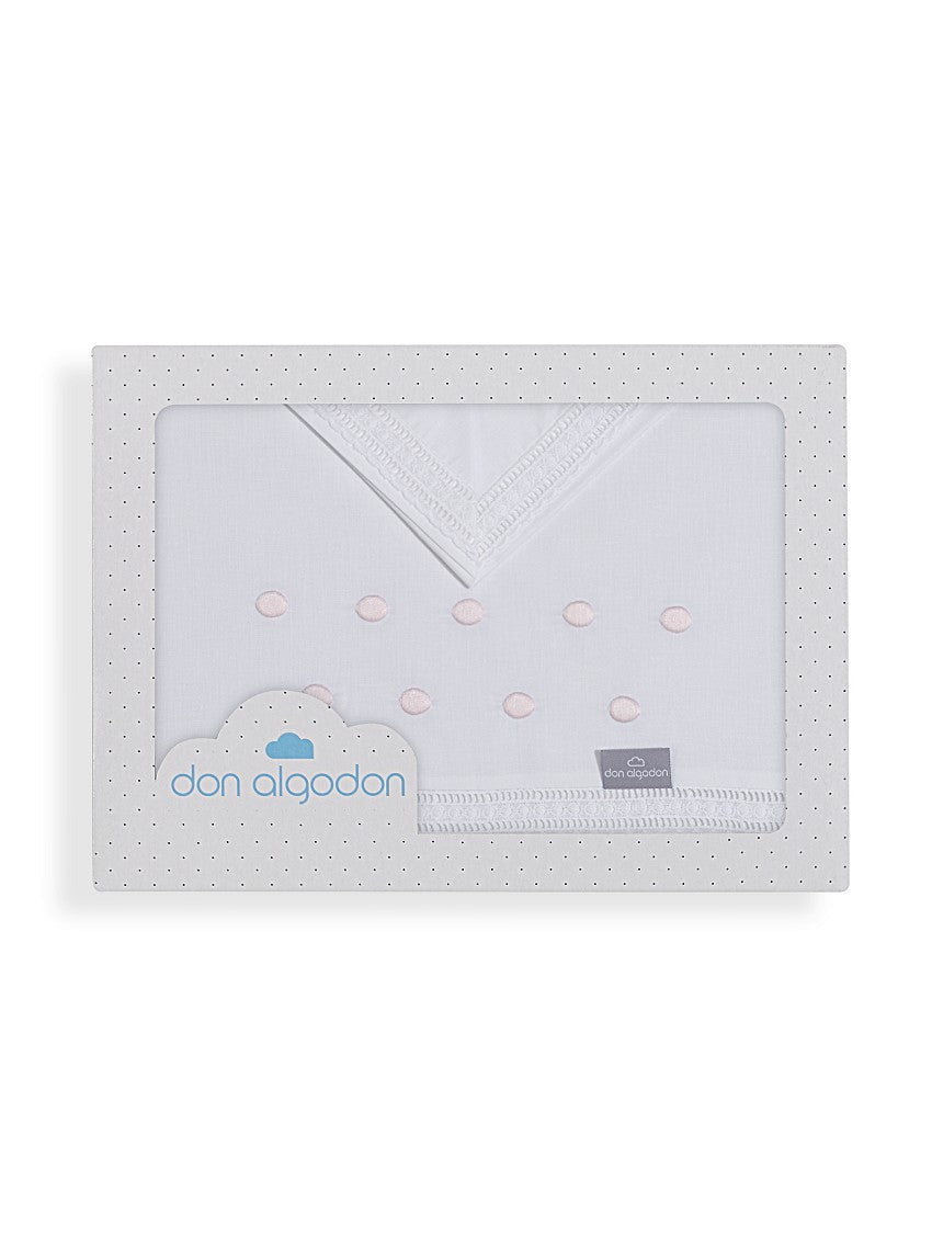 Tríptico Sábana Minicuna Don Algodón Zoe
