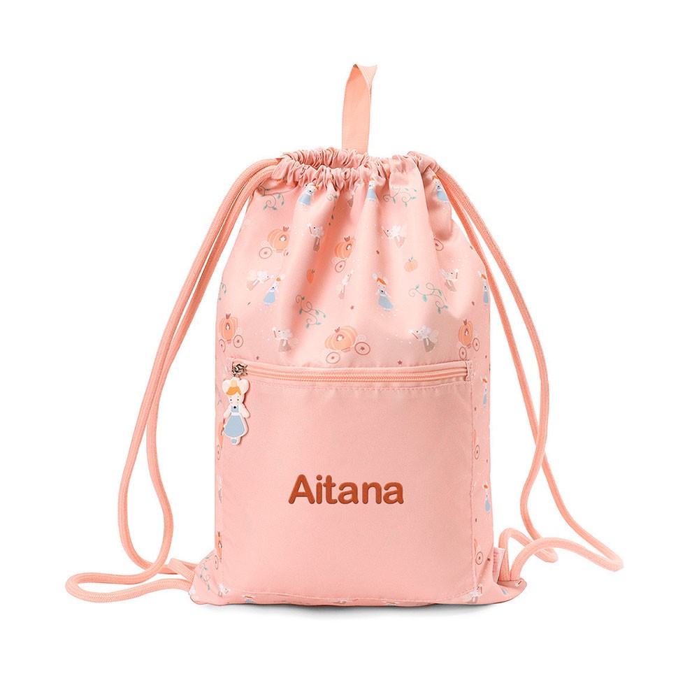 Mochila Saco Impermeable Tutete Mouse Fairies Personalizable