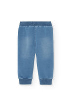 Pantalón felpa Boboli denim