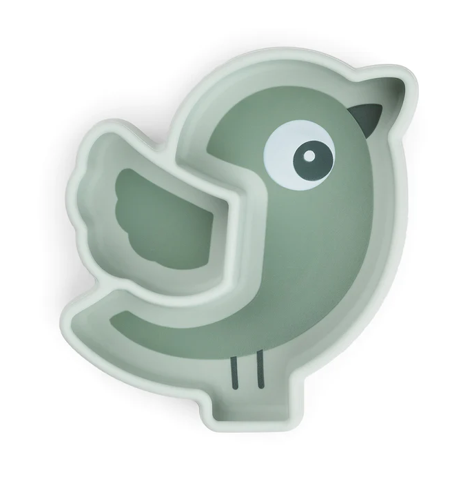 Plato Stick & Stay Done By Deer BIRDEE con ventosa