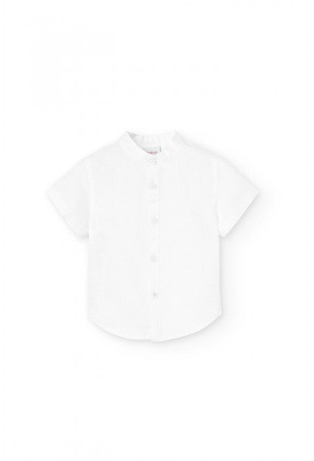 Camisa Boboli lino manga corta