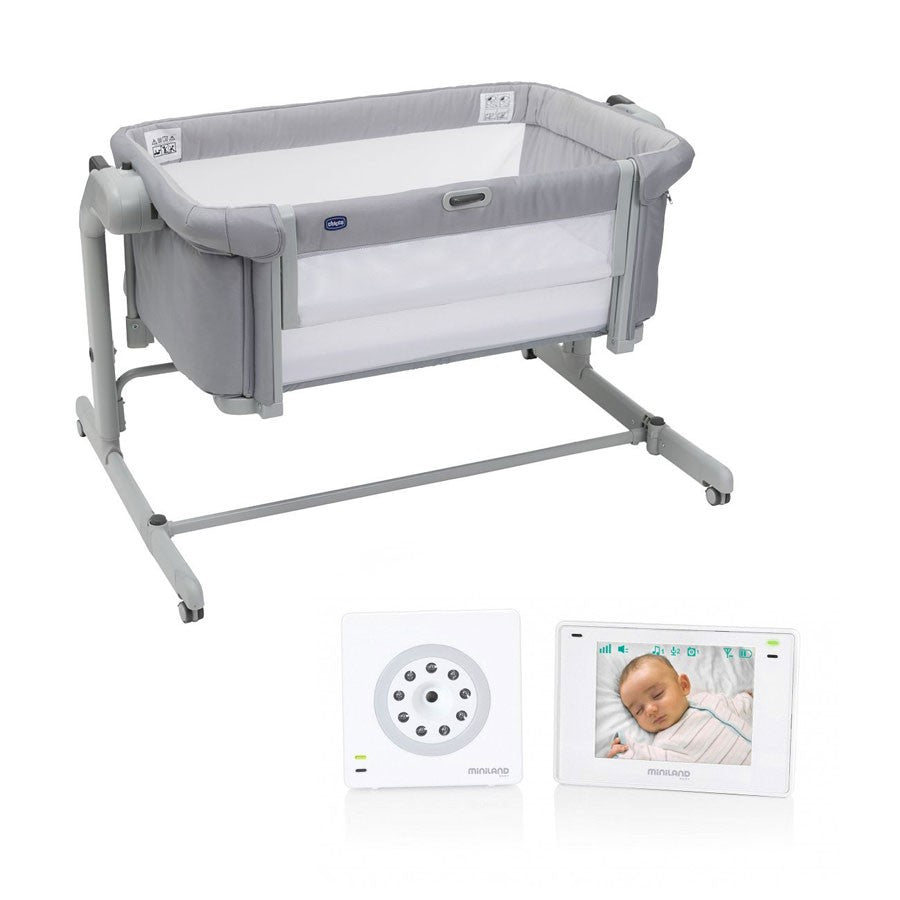 Minicuna colecho Chicco Next2Me MAGIC EVO con Vigilabebe Zen Premium