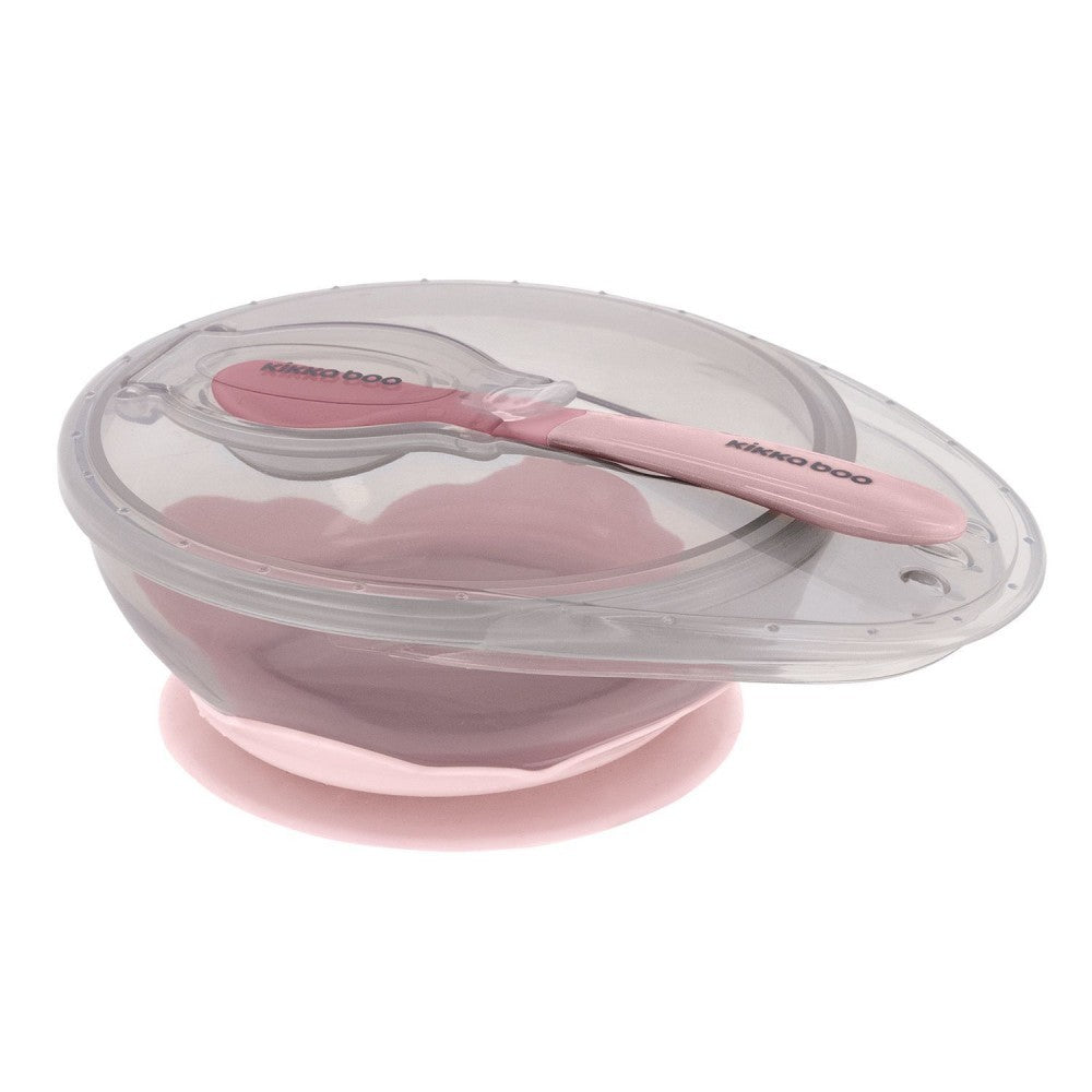 Set Cuenco con ventosa Kikka Boo y cuchara