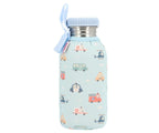 Botella Acero con Funda 500ml Tutete City Cars Personalizable