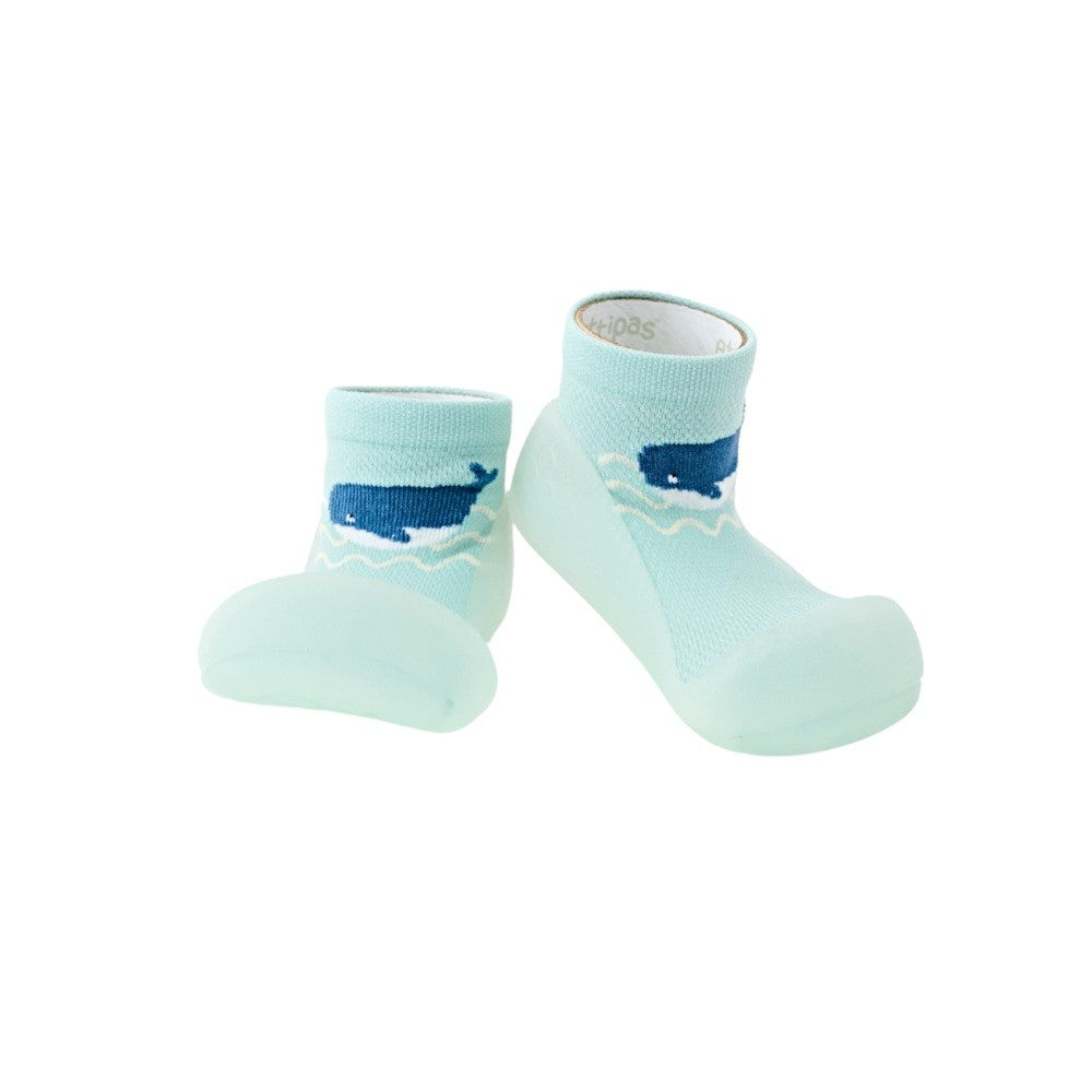 Zapato calcetin Attipas Whale Aqua