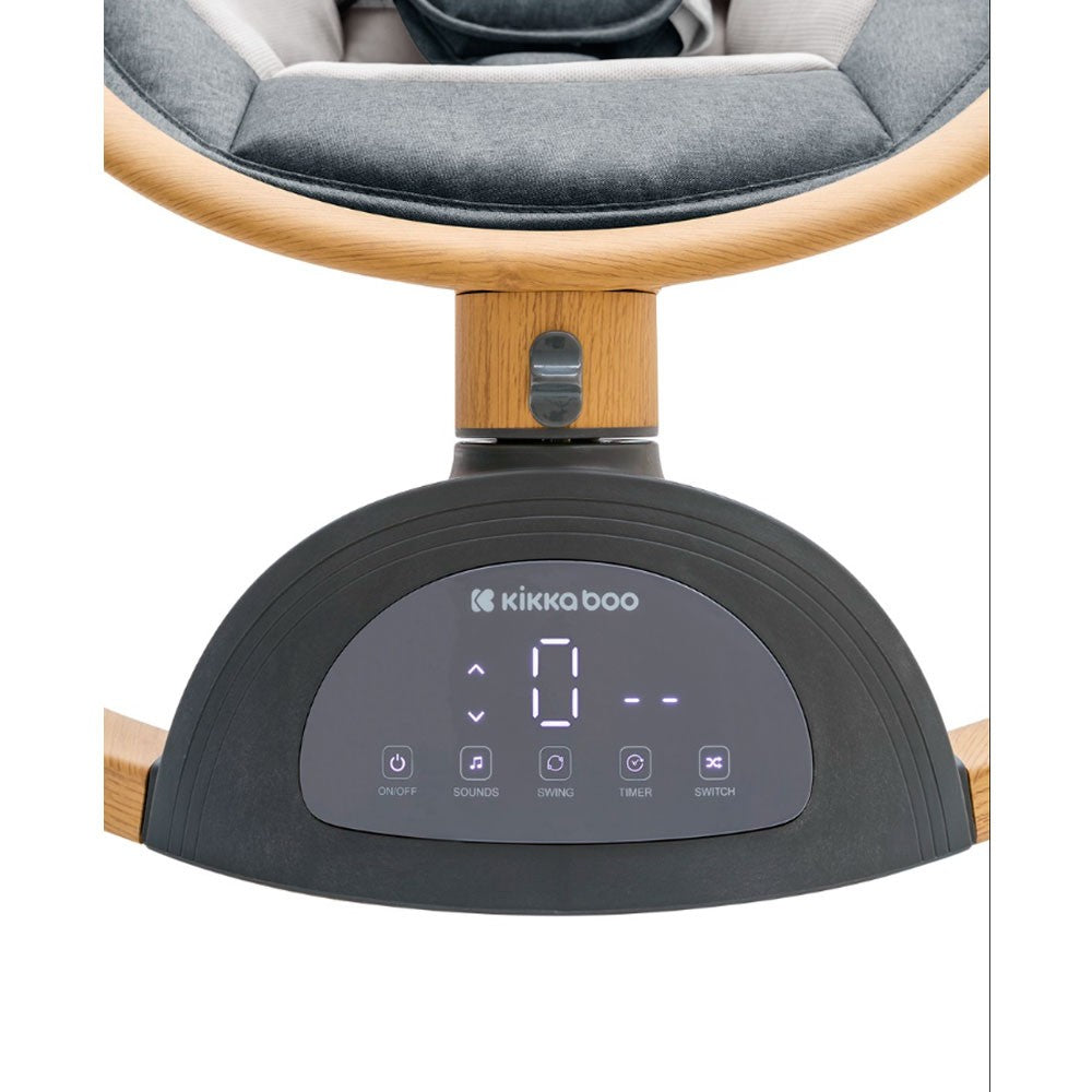 Columpio eléctrico KikkaBoo Ashlee 2.0 con capota