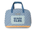 Bolso de Playa con Rejilla Personalizable Monnëka Stripes Blues & Beyond