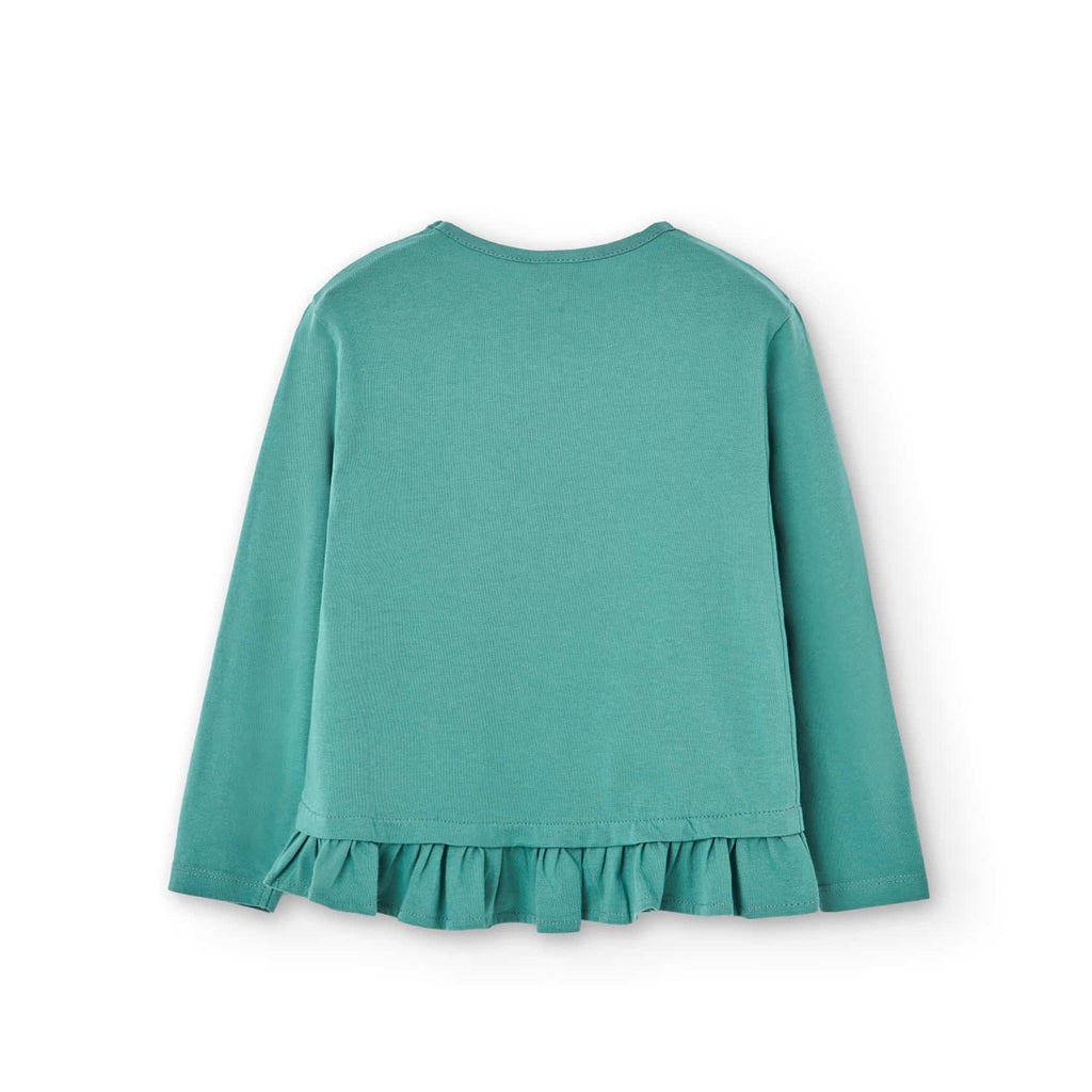 Camiseta Boboli punto con volante