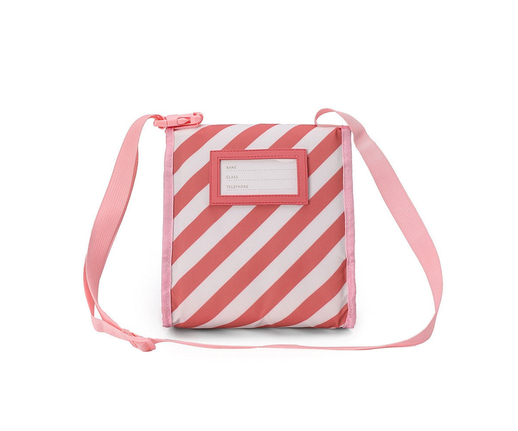 Bolsa merienda térmica Monnëka Stripes Bloom & Blush