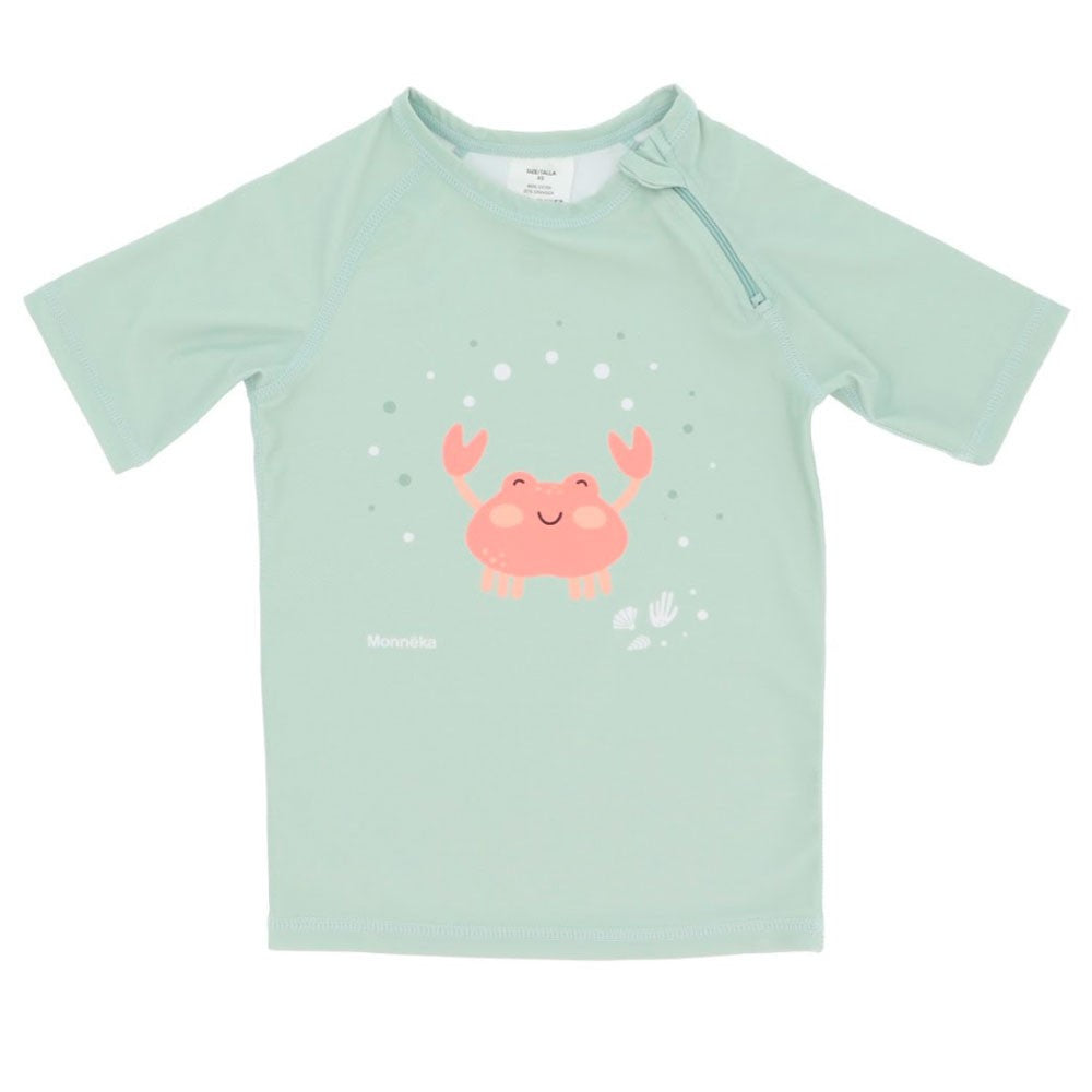 Camiseta Monnëka Protección Crab Sage