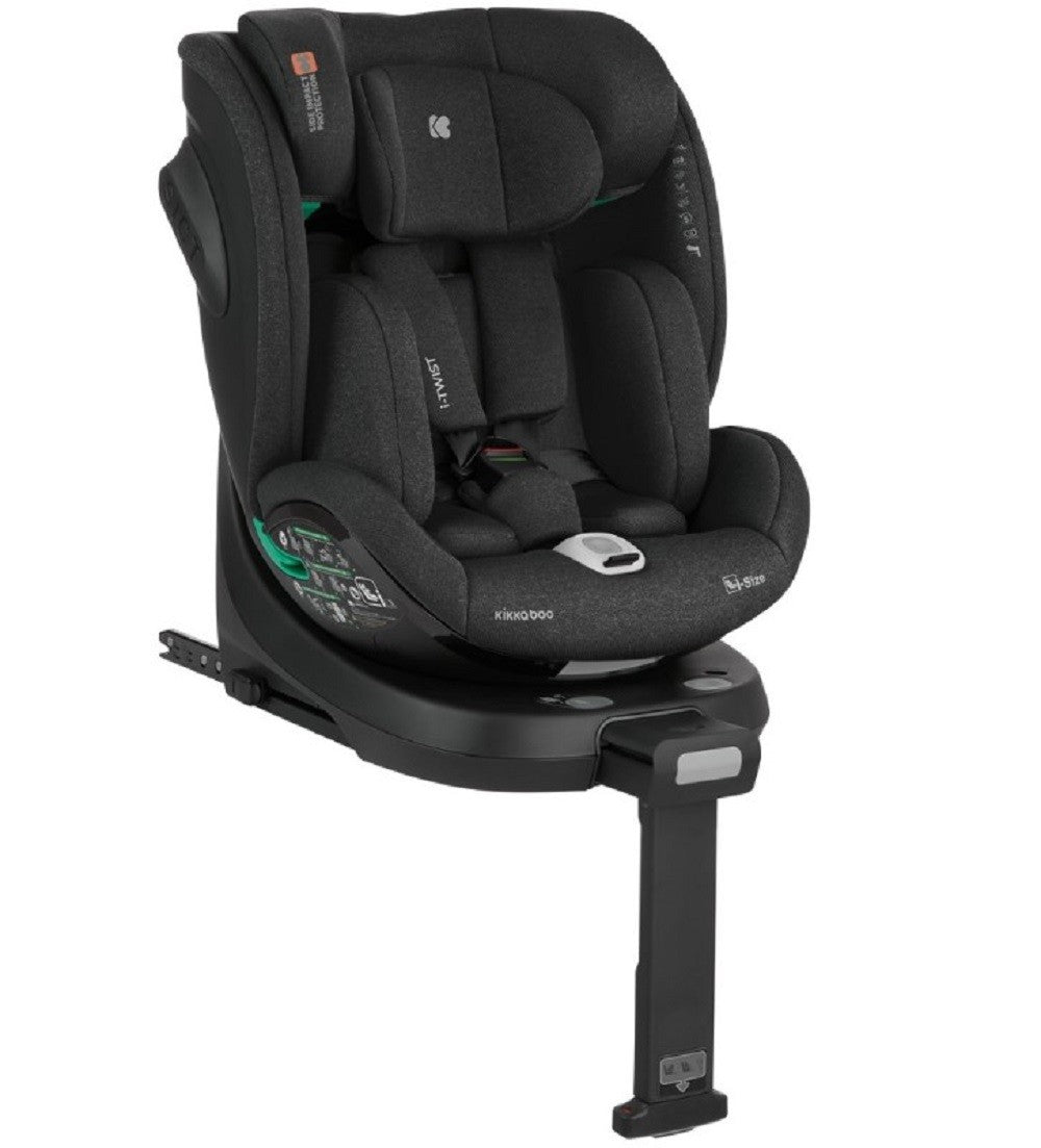 Silla auto KikkaBoo i-Twist I-size 360º 40-150 cm 0123