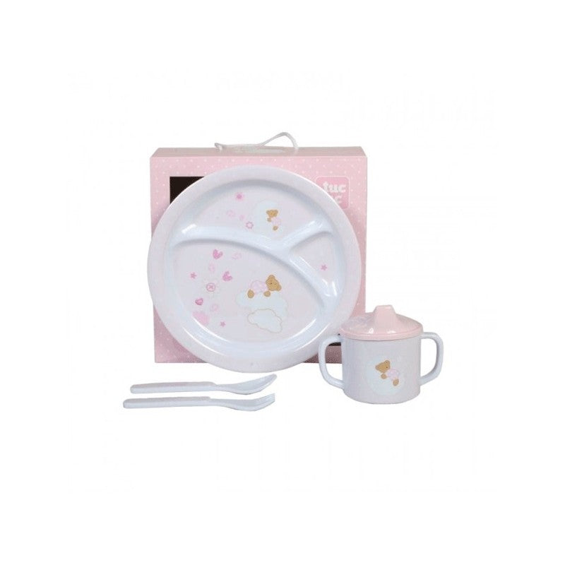 Set vajilla 3 piezas Tuc Tuc Lunas y Estrellas