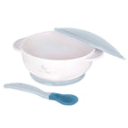 Set Cuenco con ventosa KikkaBoo y cuchara termosensible