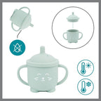 Kit de vajilla de silicona 15-24 meses Babymoov LEARN'ISY