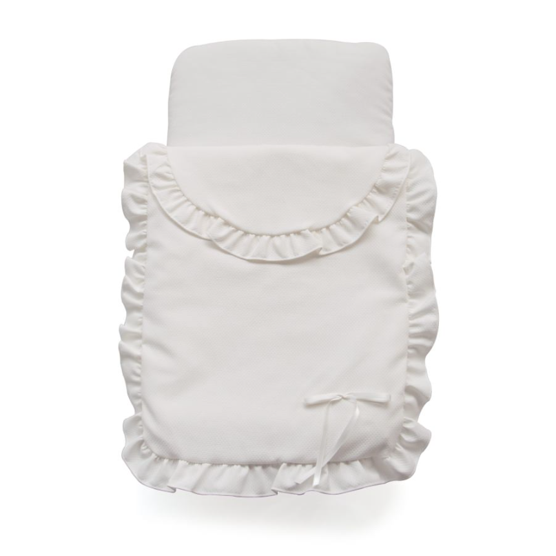 Saco Bebelux Piqué Nido Beige