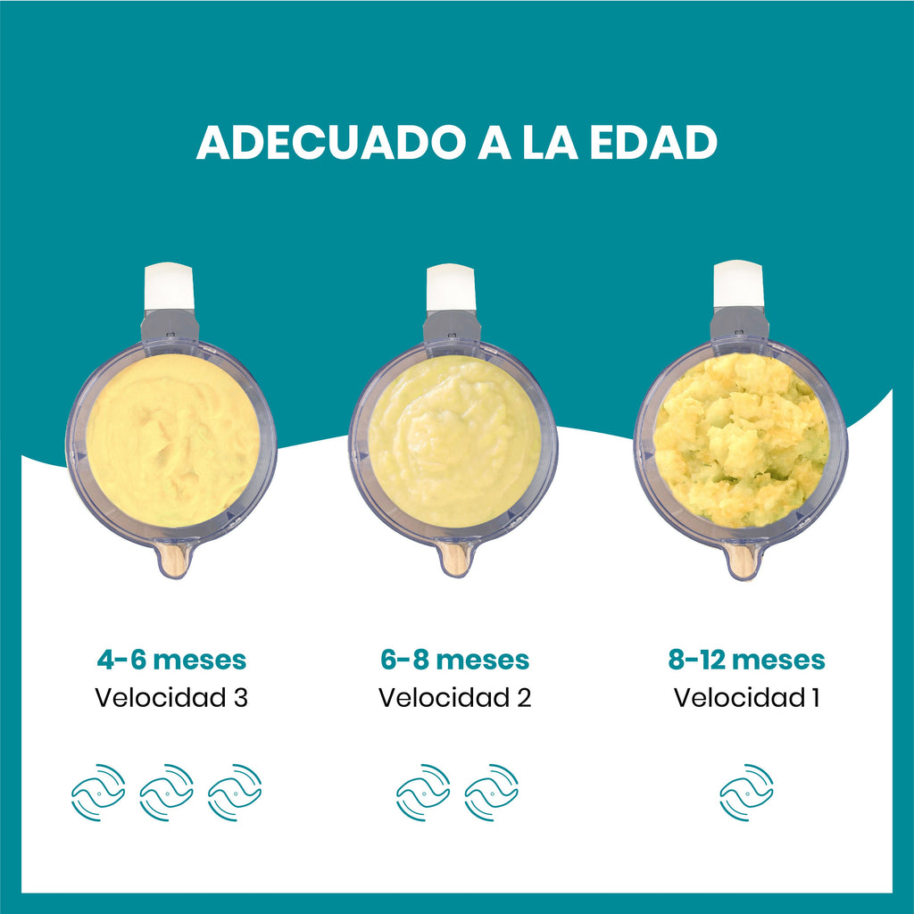 Robot de cocina Babymoov Nutribaby (+) batidora y vaporera