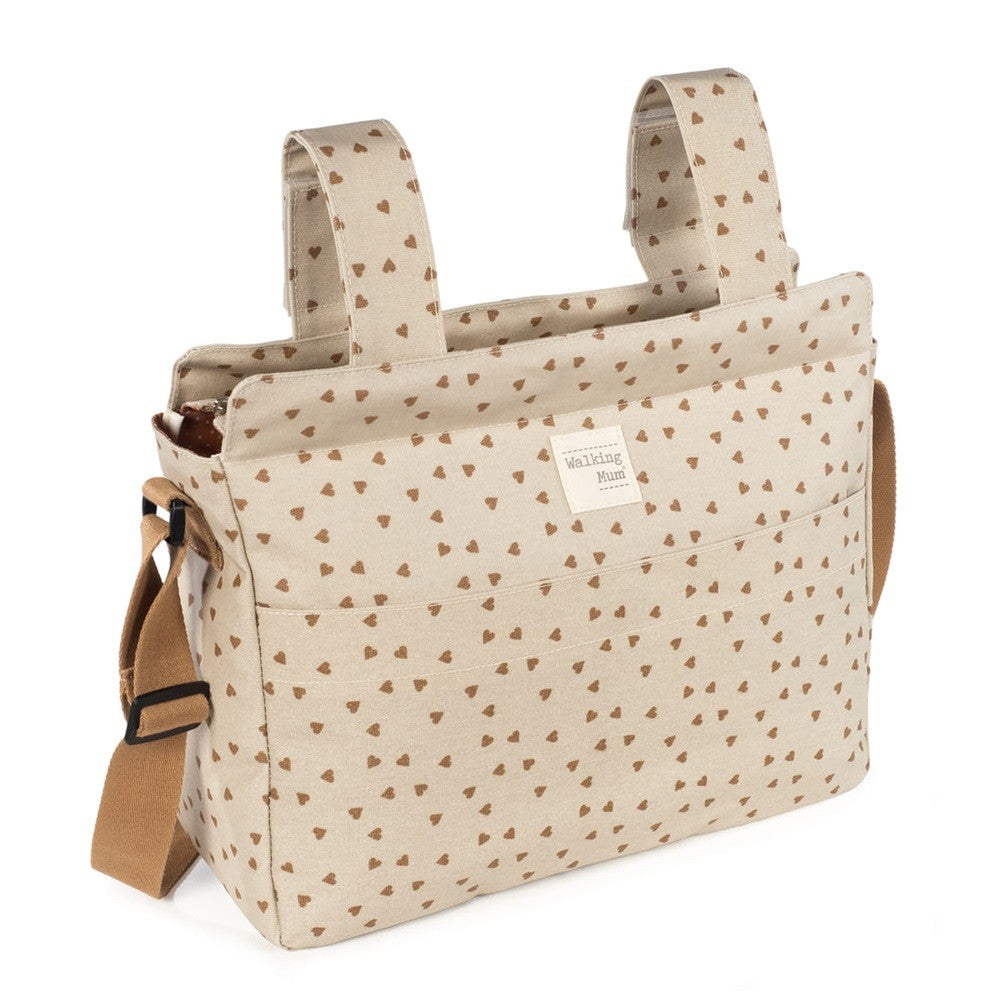 Bolsa Canastilla Walking Mum Poppy Corazones
