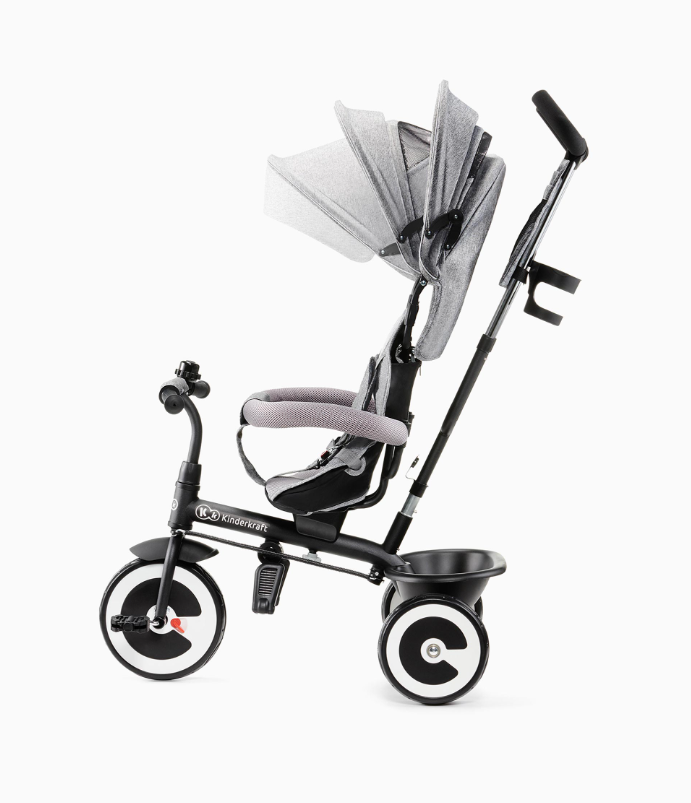 Triciclo reversible Kinderkraft ASTON con bolsa portavaso timbre