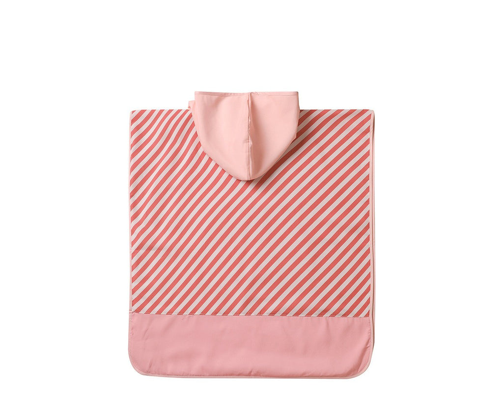 Poncho Monnëka Stripes Bloom & Blush