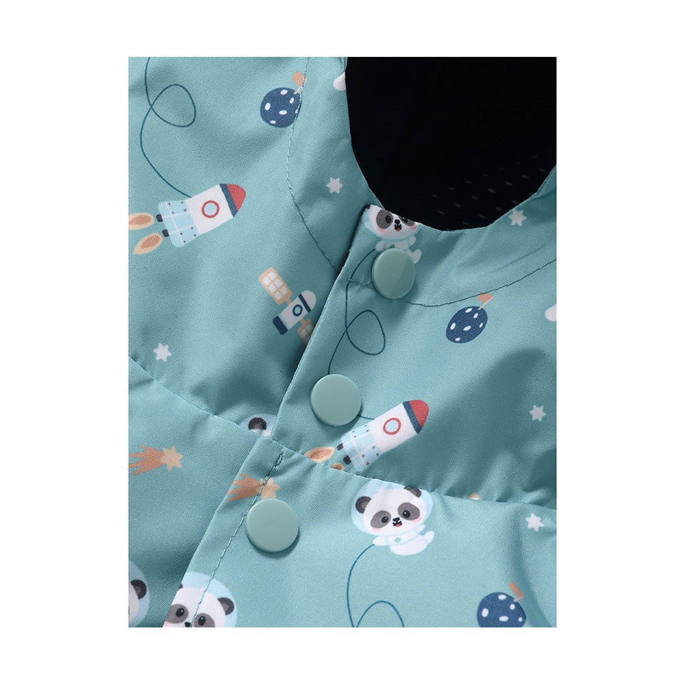 Chubasquero Infantil Tutete Pandas in Space