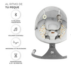 Hamaca electrica Kinderkraft LUMI 2 con mando a distancia