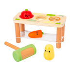 Juego Janod golpear verduras