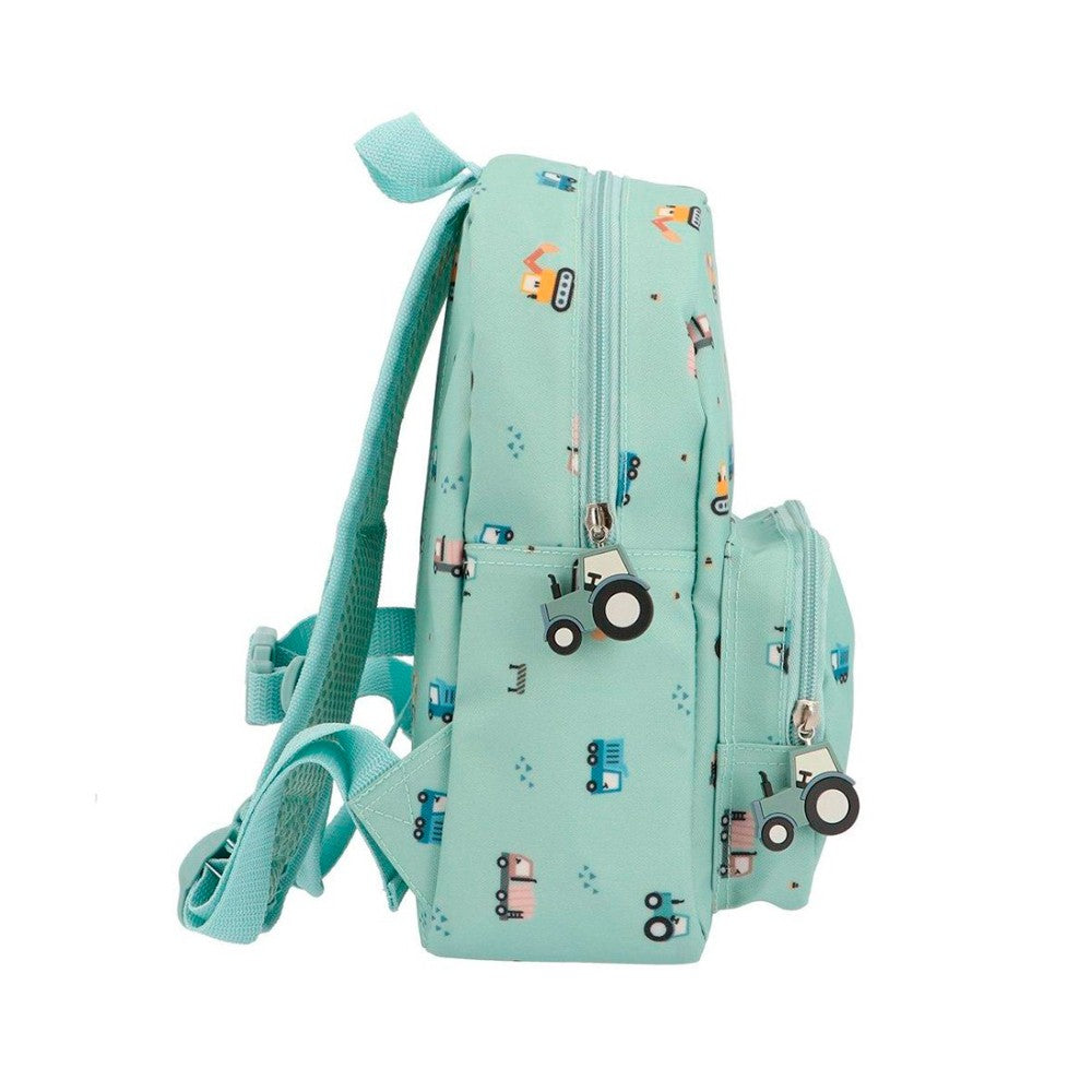 Mochila Infantil Tutete Trucks Personalizable