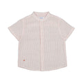 Camisa Mayoral manga corta cuello mao lino