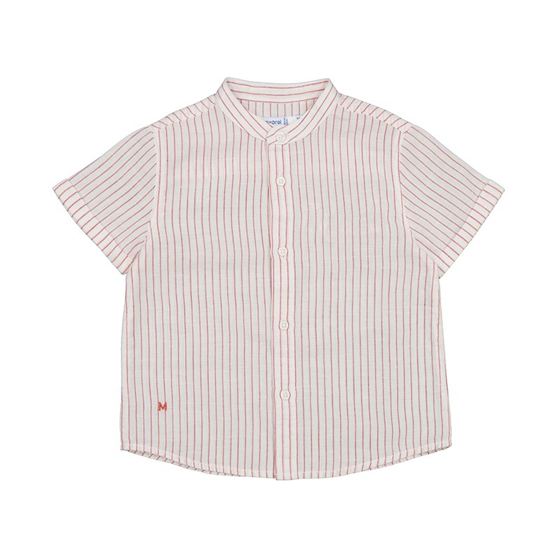 Camisa Mayoral manga corta cuello mao lino