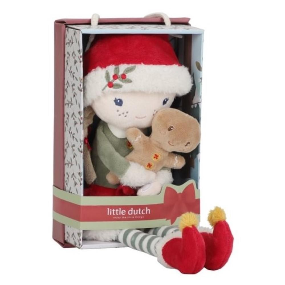 Muñeca Little Dutch Navidad Rosa
