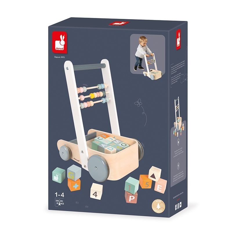 Andador ABC Janod Sweet Cocoon
