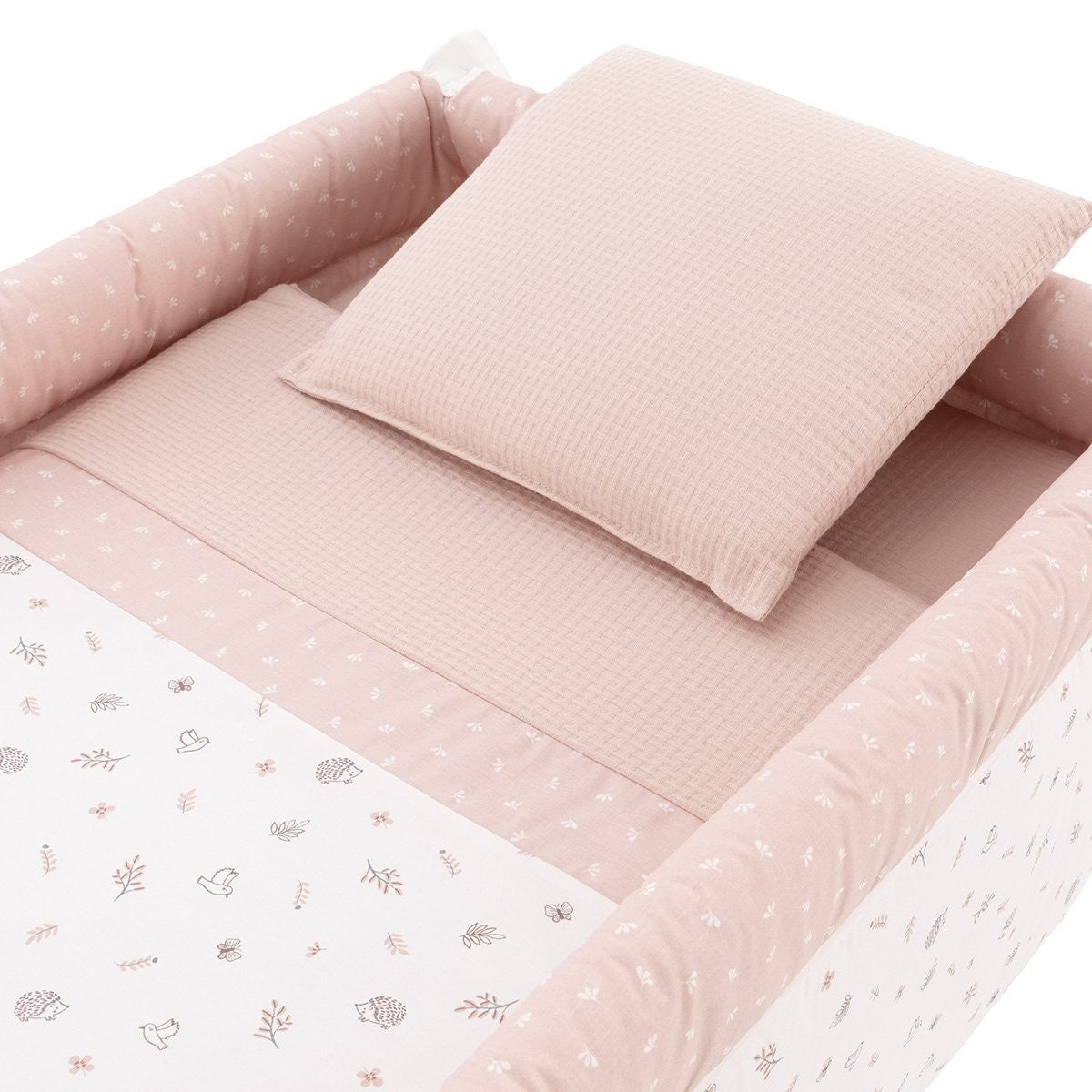 Minicuna tijera madera blanca Cambrass Calma