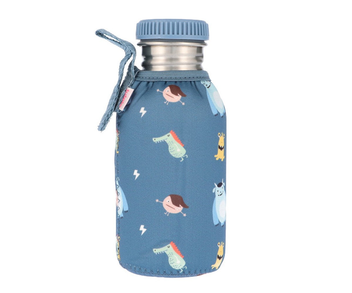 Botella Tutete Acero con Funda Little Monsters Personalizable 500ml