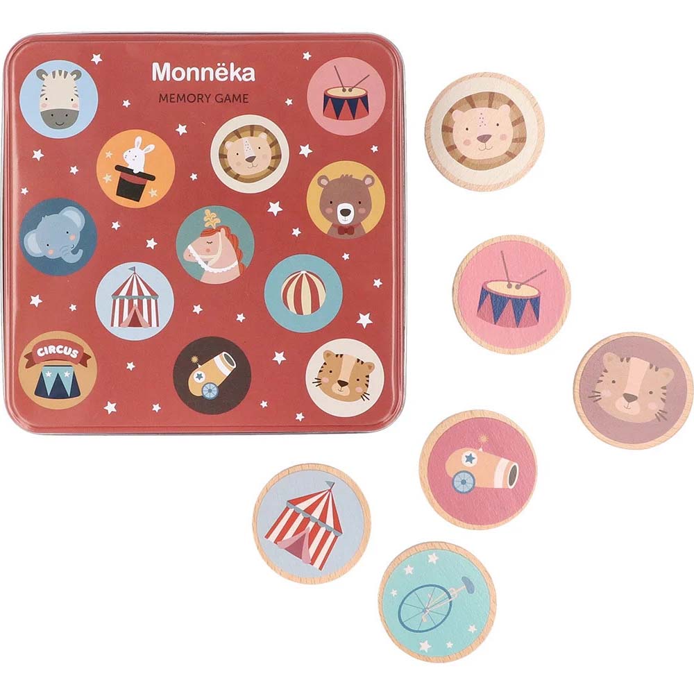 Juego Memory Monnëka Circus