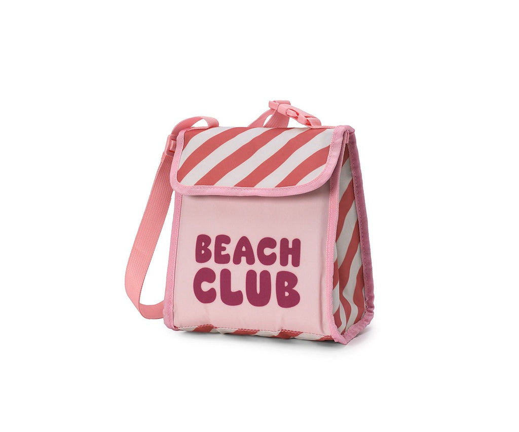 Bolsa merienda térmica Monnëka Stripes Bloom & Blush