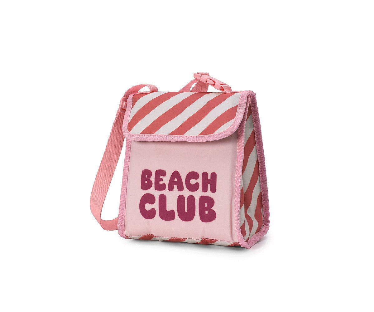 Bolsa merienda térmica Monnëka Stripes Bloom & Blush