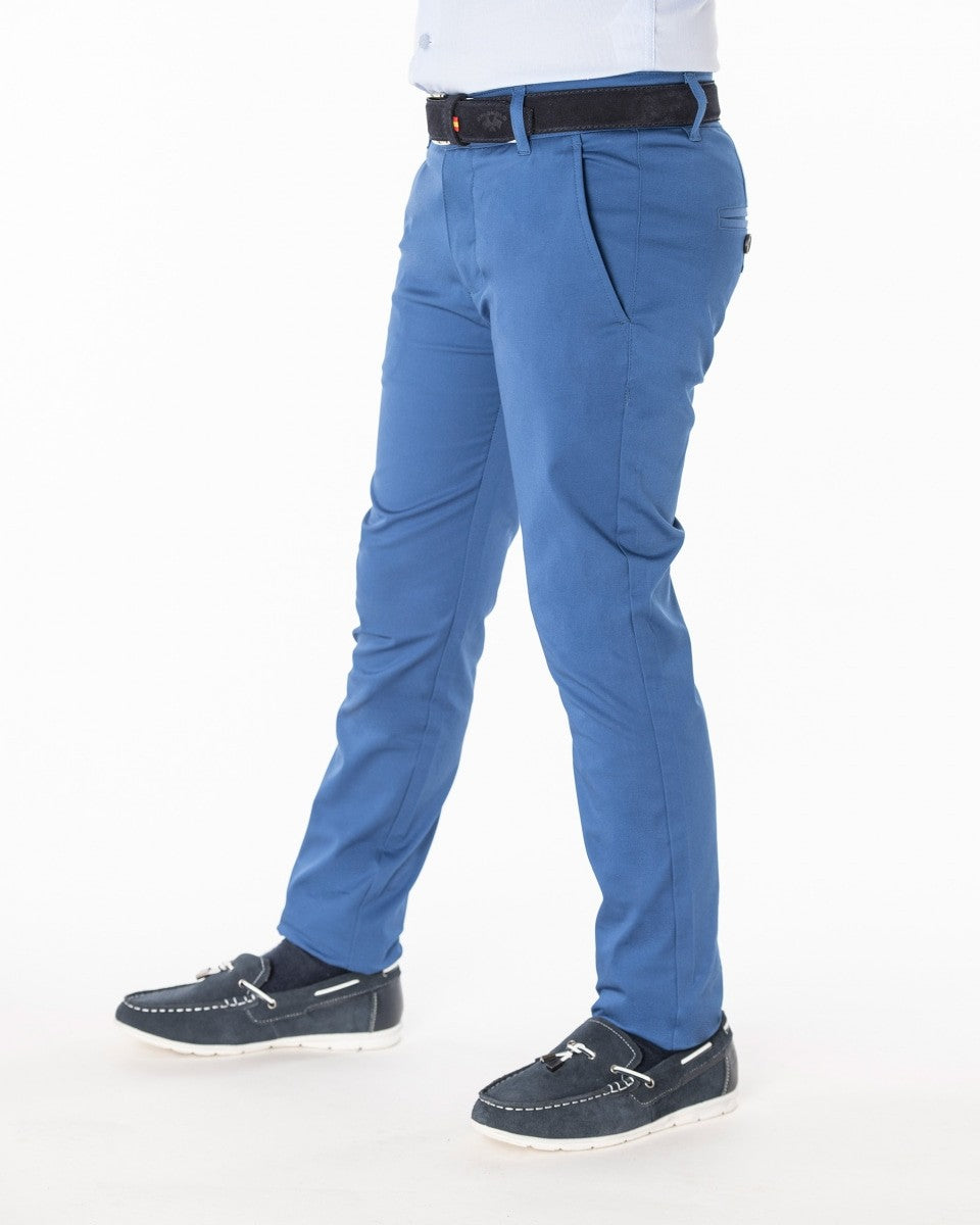 Pantalón chino Spagnolo gabardina elast