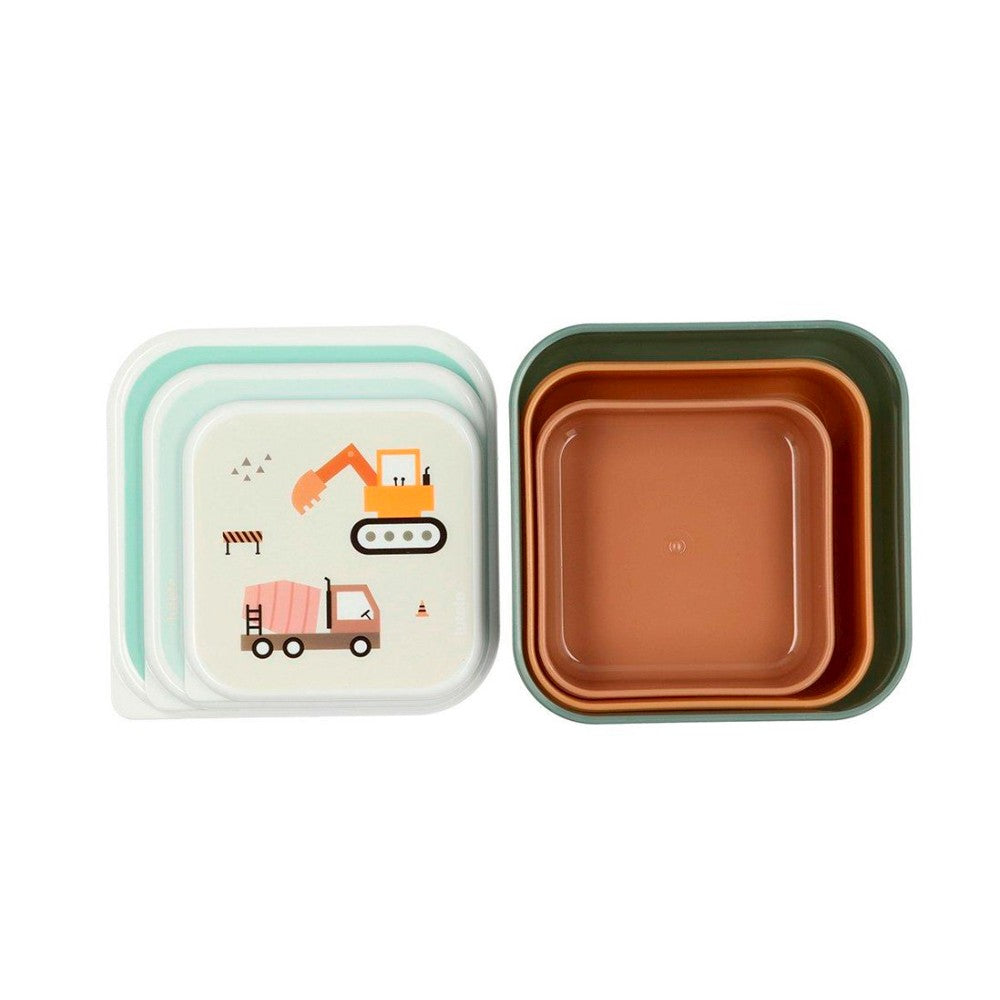 3 Cajas Almuerzo Tutete Trucks