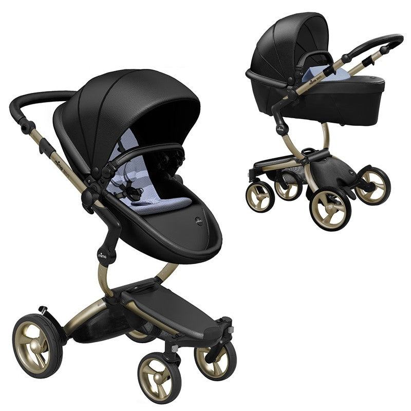 Cochecito Dúo Mima Xari Black Personalizable