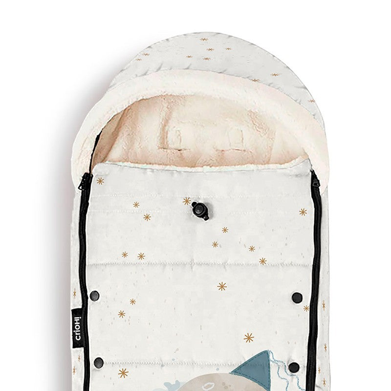 Saco para silla paseo ligera y gemelar Ilusión Azul