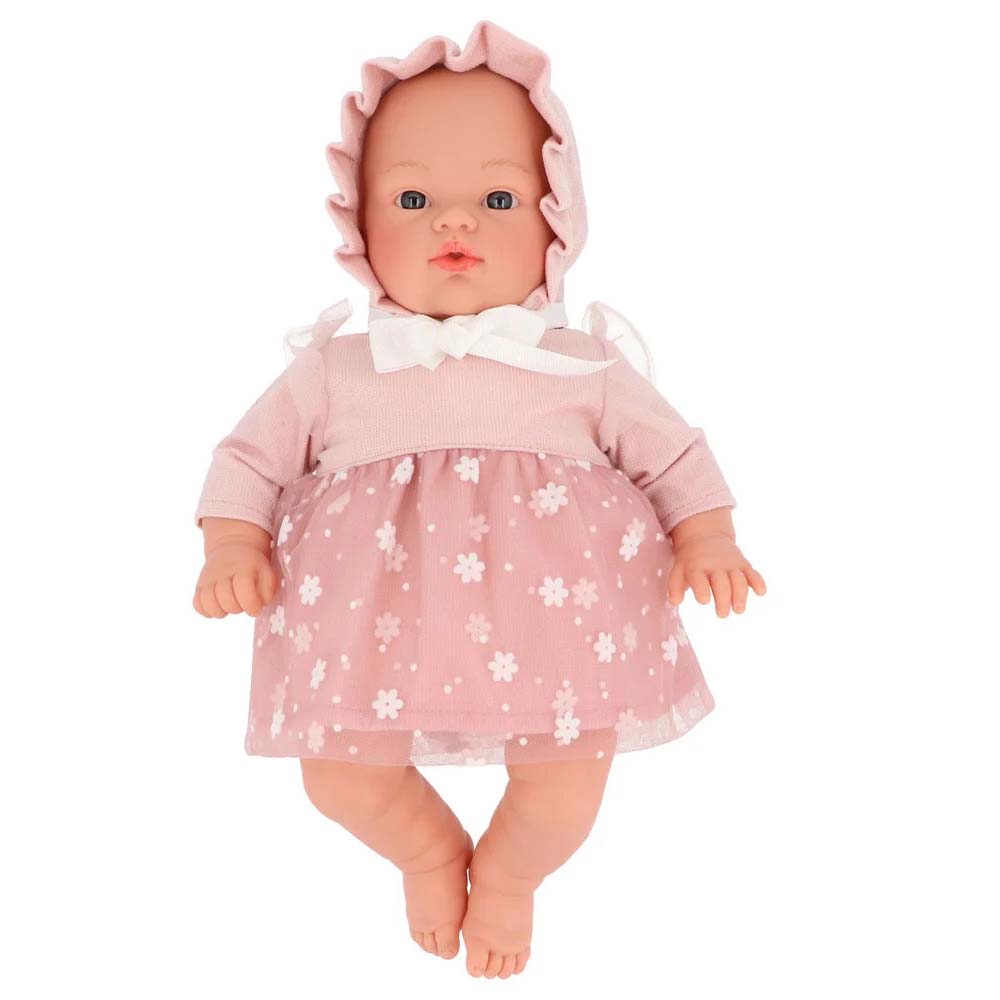 Muñeca Helena Monnëka Vestido flores Rosa