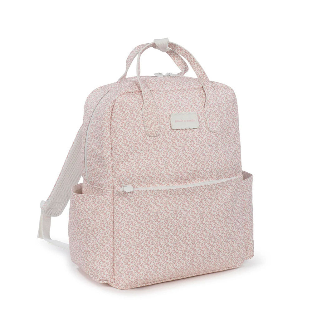 Mochila Pasito a Pasito Maison Tender Flores