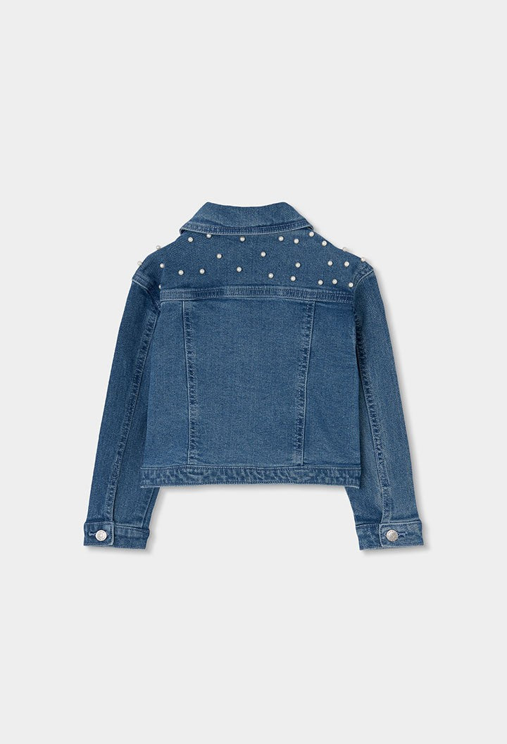 Cazadora Boboli denim elástica