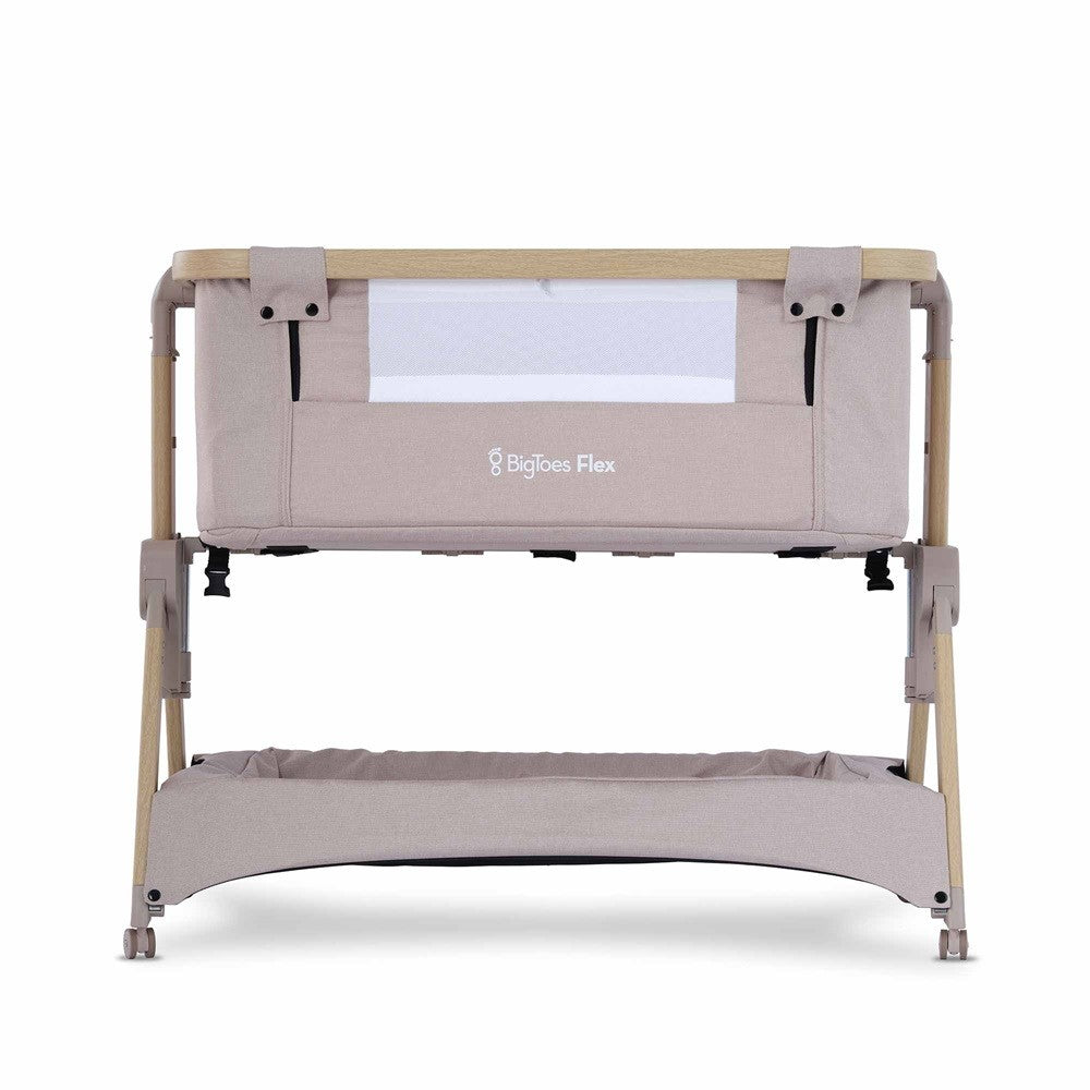 Minicuna Plegable FLEX Home BigToes con Colchón Plagiocefalia