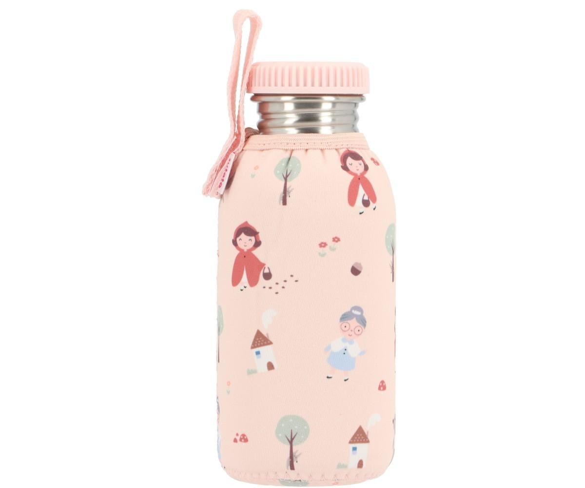 Botella Acero con Funda 500ml Tutete Little Red Personalizable