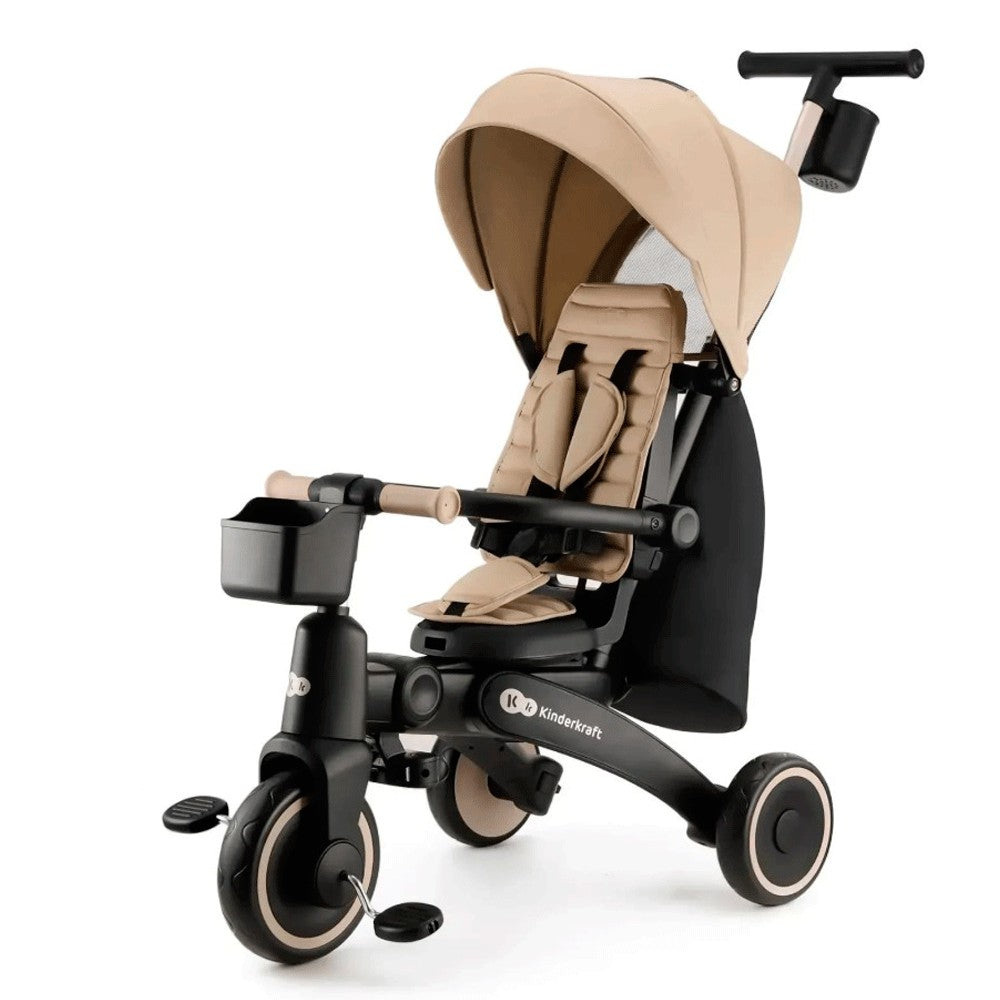 Triciclo plegable Kinderkraft JAZZ 2 Evolutivo 5 en 1