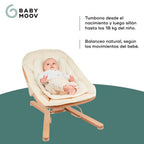 Hamaca evolutiva Babymoov de Madera Swoon Flow