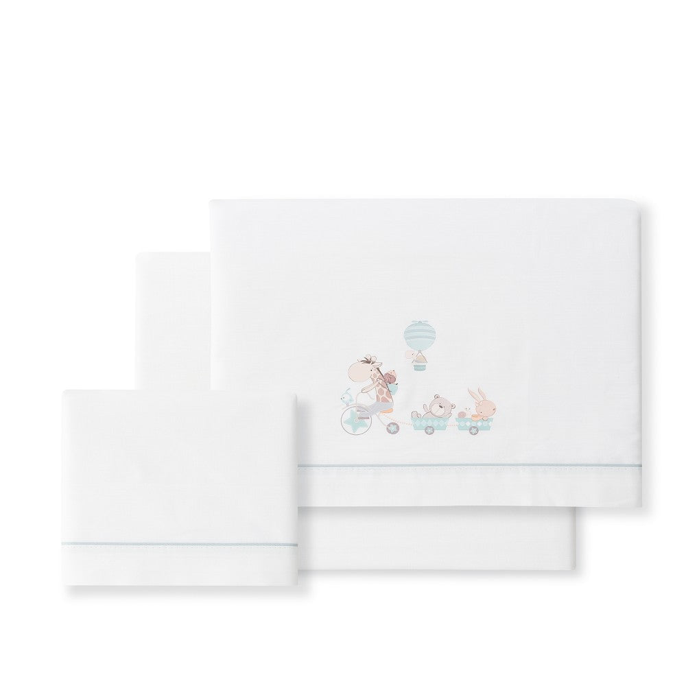 Tríptico Sábanas Interbaby Cuna con Chupetero de Regalo